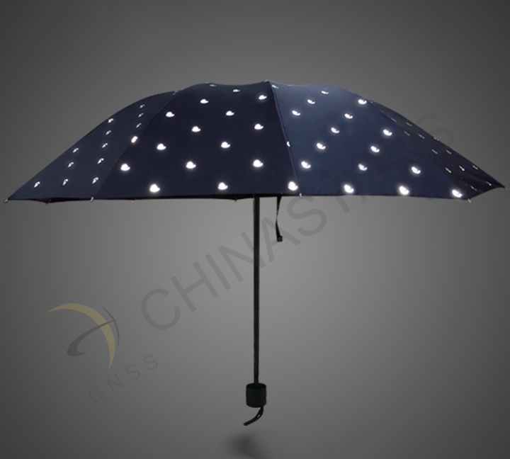 Reflective pattern umbrella
